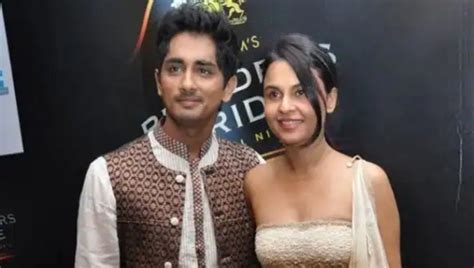 actor siddharth first wife